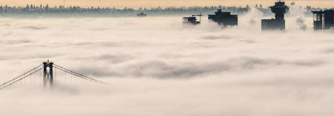 Lions Gate fog