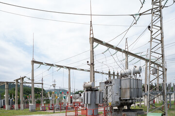 Distribution electric substation