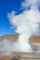 Fototapeta na wymiar Tatio geysers