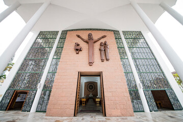 entrance to the church
