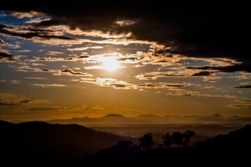 Por do sol summer sun