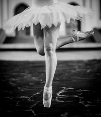 ballet dancer feet