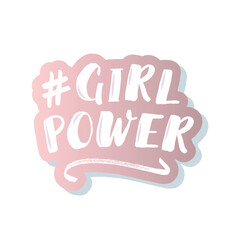 motivating quote in pink on a white background for girls and women