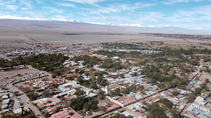 San Pedro de Atacama en medio del Desierto de Atacama en Chile