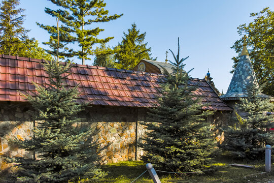 Medieval Lesje monastery of the Blessed Virgin Mary, Serbia