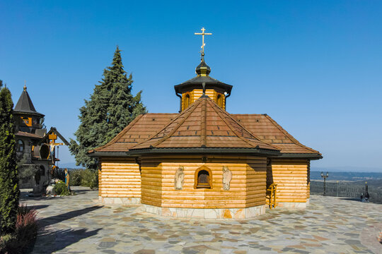 Medieval Lesje monastery of the Blessed Virgin Mary, Serbia