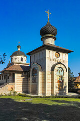Fototapeta na wymiar Medieval Lesje monastery of the Blessed Virgin Mary, Serbia