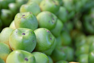 Sugar palm fruit is a very popular fruit in Indonesia and is used for traditional food 