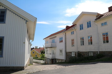 Fototapeta na wymiar Living in Marstrand in Sweden