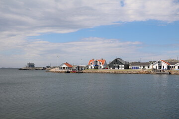 Marstrand by the sea in Sweden