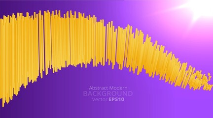 3d motion lines, elegant realistic geometric abstract modern vector background techno computer,