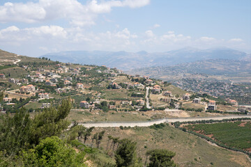 Fototapeta na wymiar North Israel South Lebanon border