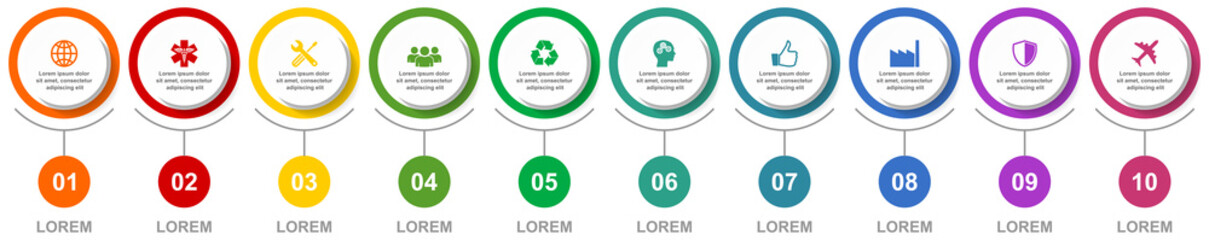 Modern design business infographic vector template for presentation, diagram, semibar. Industry and medicine concept illustration.