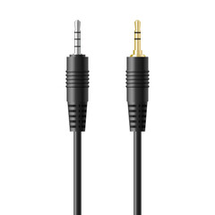 Realistic cable for earphones, headphones, microphone or audio speaker connection - obrazy, fototapety, plakaty