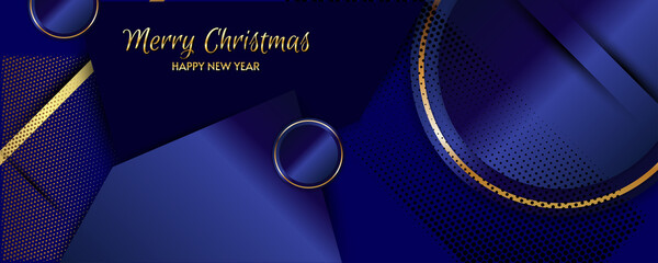 Abstract gold background luxury dark blue and golden lines. Convenient versatile luxury background for invitation, banner, packaging, social media base. Stock vector