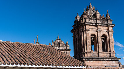 Catedral en la Plaza de Armas de Cusco, Perú. 