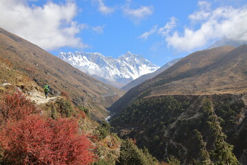 Hiking Trail Near Dingboche Village