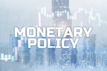 Monetary policy concept. Business finance