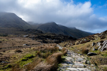 Llyn Idwal, Snowdonia National Park, Wales. Sometimes known as Devil's Kitchen.
