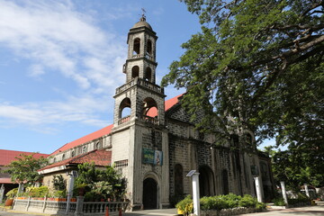 Kirche St. Johannes der Täufer in Calamba, Provinz Laguna, Philippinen
