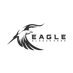eagle logo template