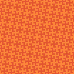 Seamless pattern. Ethnic backdrop. Mosaic tiles. Folk wallpaper. Tribal ornament. Geometric background. Ethnical motif. Surface texture. Textile print. Abstract vector. Sayagata image.