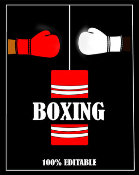 ilustraci&oacute;n de saco de boxeo