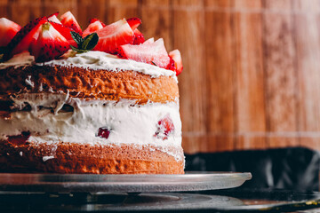 PASTEL DE FRESA