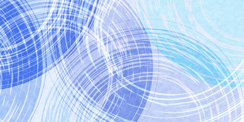 Fototapeta premium 夏 波紋 渦巻 背景