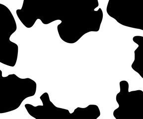 Cow seamless pattern, Abstract background for milk, vector illustration