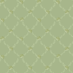 seamless geometric flower design pattern on background