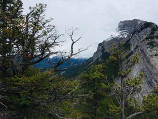 Banff & Mount Rundle spine amid spectacular scenery