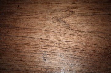 Obraz premium Plank wood table floor with natural pattern texture background.