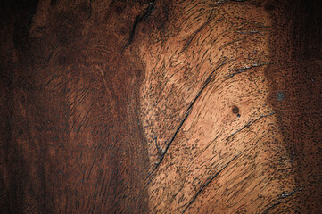 Obraz premium Plank wood table floor with natural pattern texture background.