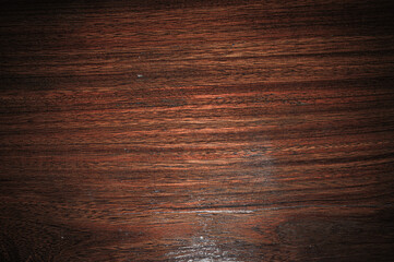 Naklejka premium Plank wood table floor with natural pattern texture background.