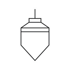 Plumb bob icon design vector illustration