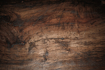 Plank wood table floor with natural pattern texture background.