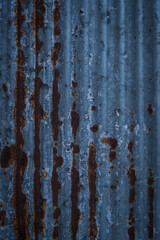 Old rustic steel zinc surface texture and background