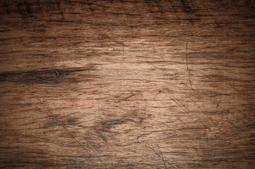 Plank wood table floor with natural pattern texture background.