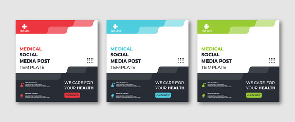 Editable Instagram post template modern background. Promotional web banner for company business post. editable social media background sale ads and discount promo	
