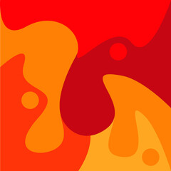 red abstract illustration, abstract background