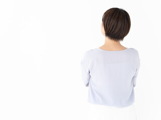 女性・後ろ姿