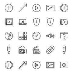Sign icon set.