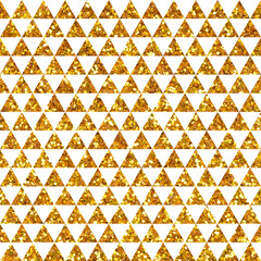 Abstract gold geometric background