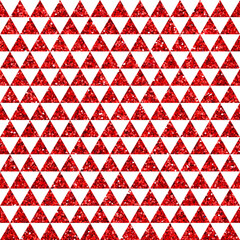 Abstract red geometric background