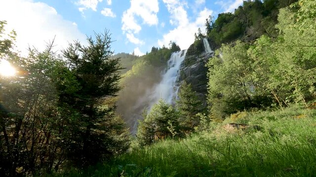 Panorama of the Nardis Falls