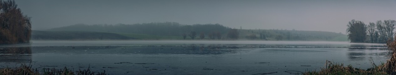 Faded nature in late summer and autumn
