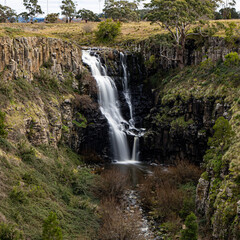 Fototapeta na wymiar Lal lal falls waterfall Ballarat