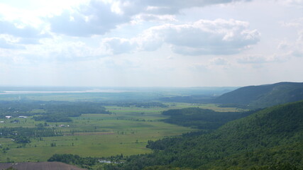 Obraz premium Les basses terres du Saint-Laurent au Québec