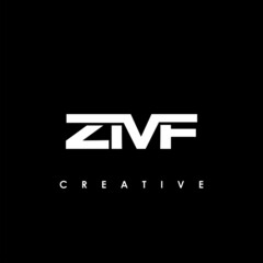 ZMF Letter Initial Logo Design Template Vector Illustration